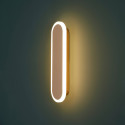 Aplique LED de aluminio.