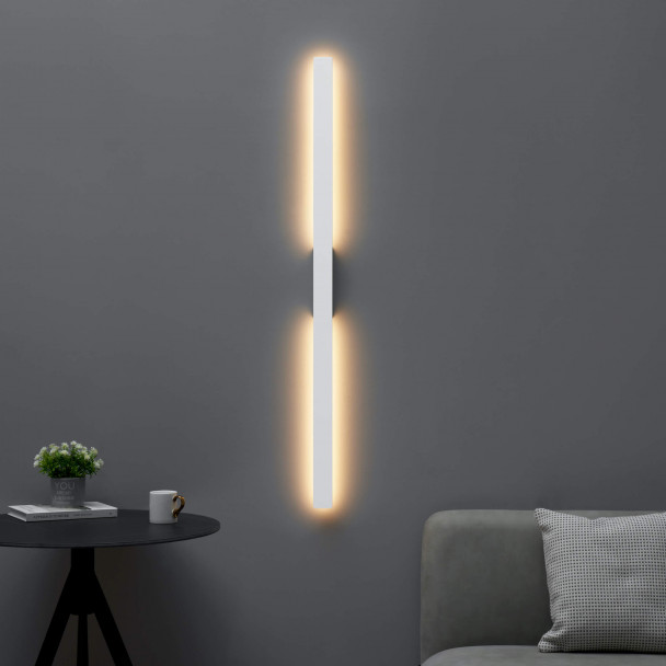 Plafón LED blanco minimalista
