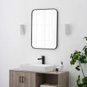 Aplique de diseño LED blanco IP54 - Helsinki
