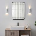 Aplique de diseño LED blanco IP54 - Helsinki