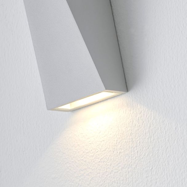 Aplique de diseño LED blanco IP54 - Helsinki