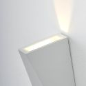 Aplique de diseño LED blanco IP54 - Helsinki