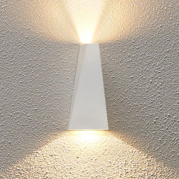 Aplique de diseño LED blanco IP54 - Helsinki