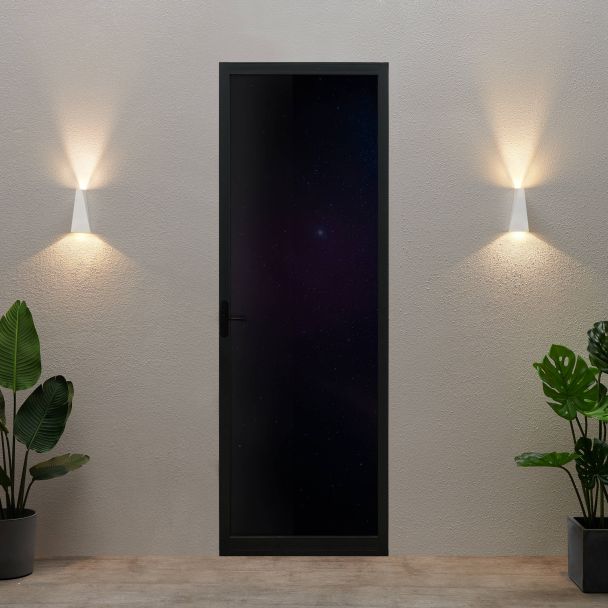 Aplique de diseño LED blanco IP54 - Helsinki