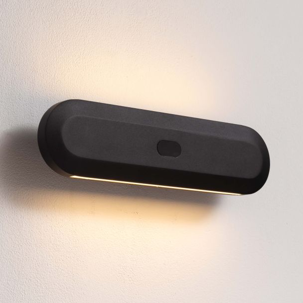 Aplique negro regulable en intensidad - Aika