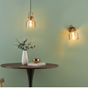 Colgante cable y base negro - Vela