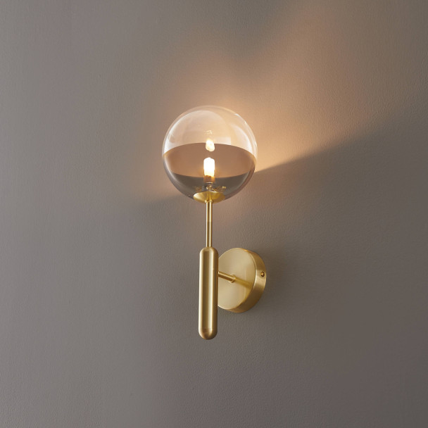 Aplique de cristal estilo antorcha - Armela