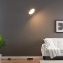 Lámpara de pie led negra asequible - Kalena