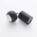 Luminaria negra con led integrado - Finn