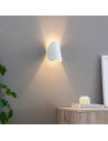 Aplique blanco de aluminio orientable IP54 - Notte