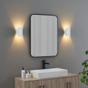 Aplique blanco de aluminio orientable IP54 - Notte