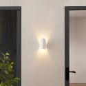 Aplique blanco de aluminio orientable IP54 - Notte