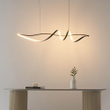 Mesa de comedor larga suspendida - Lybella