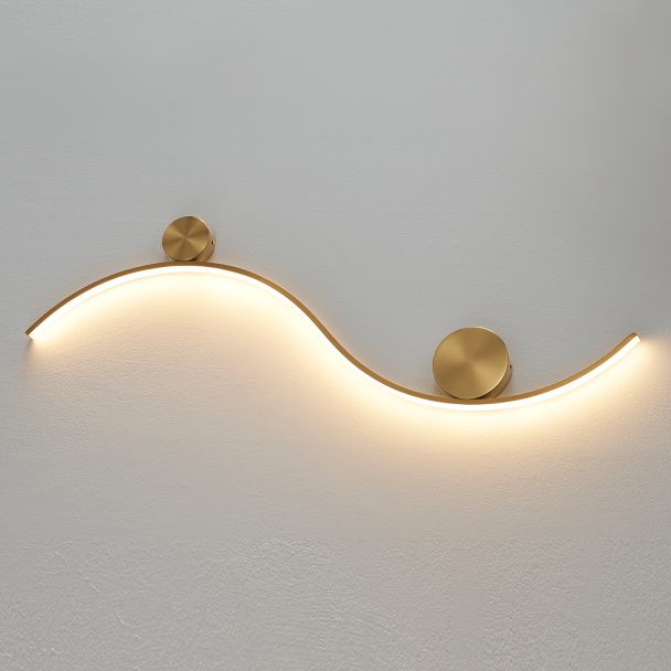 Aplique LED wave de diseño - Curva
