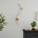 Aplique de pared con diseño ondulado - Curva