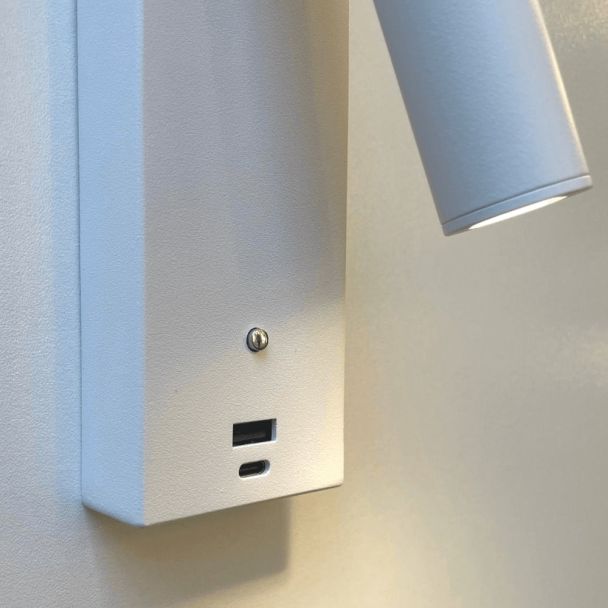 Lámpara de lectura con puerto USB - Tofino