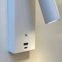 Lámpara de lectura con puerto USB - Tofino