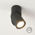 Iluminación de techo negra con focos LED regulable - Flavio