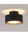 Plafón o foco negro pequeño IP20 de 15 cm - Prins