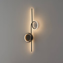 Aplique de aluminio negro y silicona - Celi