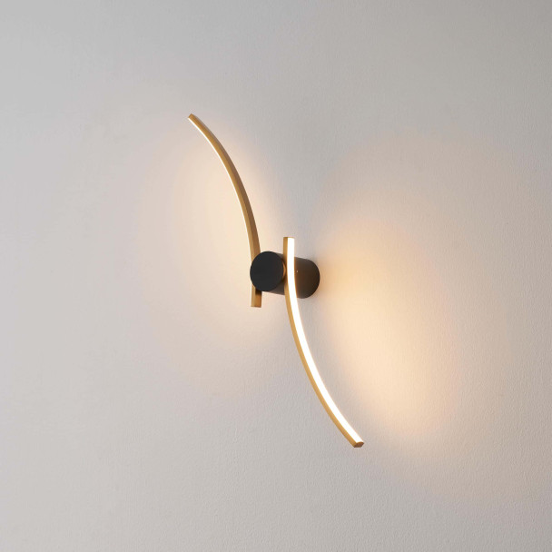 Aplique de pared con base de rosca redonda - Mallow