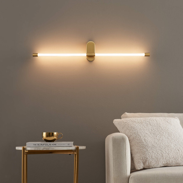 Aplique LED dorado - Natys
