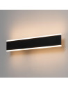 Lámpara de pared LED negra grande 50 cm - Bastia