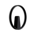 Aplique minimalista de anillo negro LED - Scott