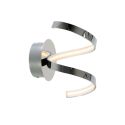 Aplique - LED cromo plata (9 W) - Film