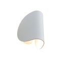 Aplique blanco de aluminio orientable IP54 - Notte