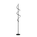 Gran lámpara de cascada LED en espiral negro - Simaria