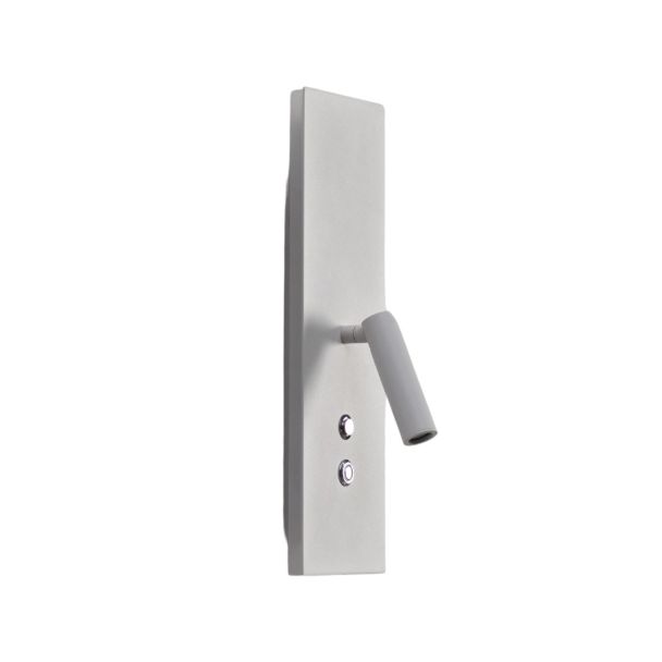 Luz de lectura LED de doble interruptor y carga USB - Hasta