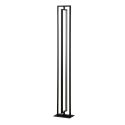 Lámpara de interior negra rectangular LED regulable - Otso
