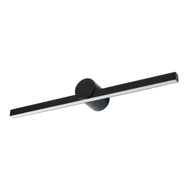 Aplique LED de diseño de estilo depurado negro IP54 - Koge
