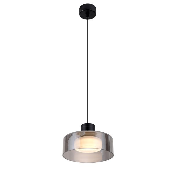 Vidrio ahumado y difusor LED blanco - Valdo