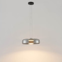 Lámpara colgante LED vidrio ahumado diseño moderno - Riccardo