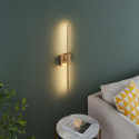 Aplique mural LED dorado latón diseño minimalista - Collins