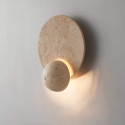 Lámpara de pared diseño en piedra tallada - Orsola