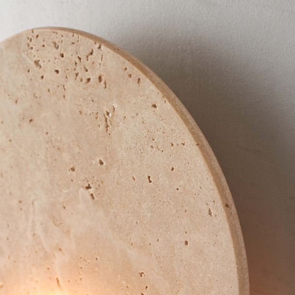 Lámpara de pared efecto piedra orgánica - Orsola