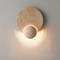 Iluminación mural travertino ambiente suave - Orsola