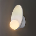 Aplique LED blanca ovalada - Gino