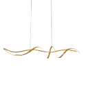 Elegancia dorada suspendida minimalista - Lybella