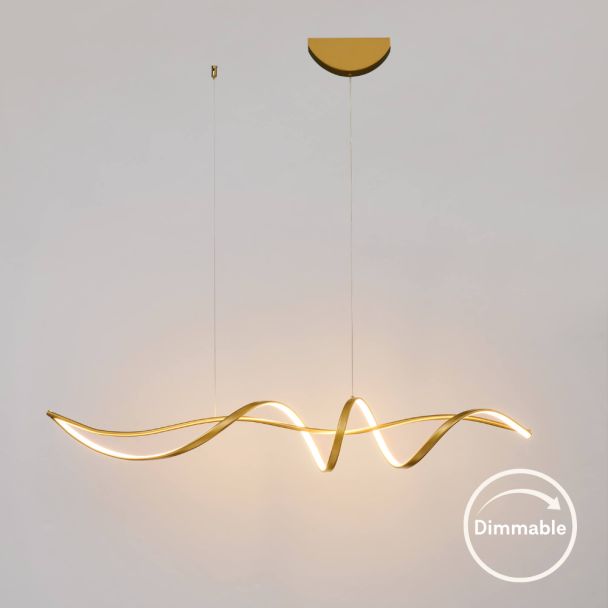 Lámpara colgante escultórica luz suave - Lybella