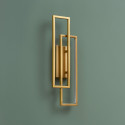Aplique LED dorada rectangular - Torello