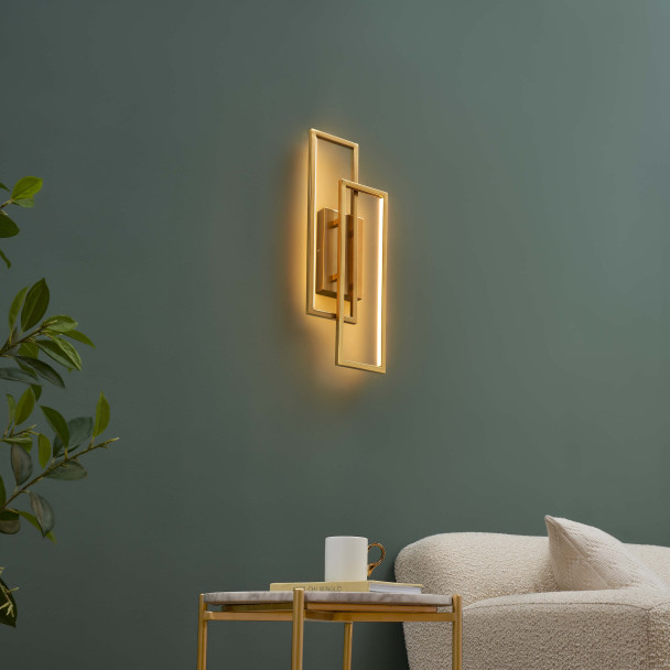 Aplique dorada decoración moderna - Torello