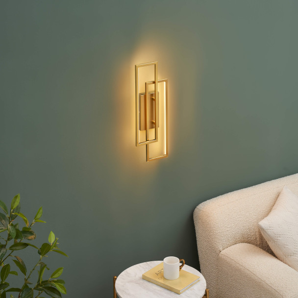 Aplique dorada decoración moderna - Torello