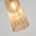 Lámpara colgante LED dorada elegante - Leonora