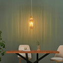 Lámpara colgante LED dorada para ambiente acogedor - Leonora
