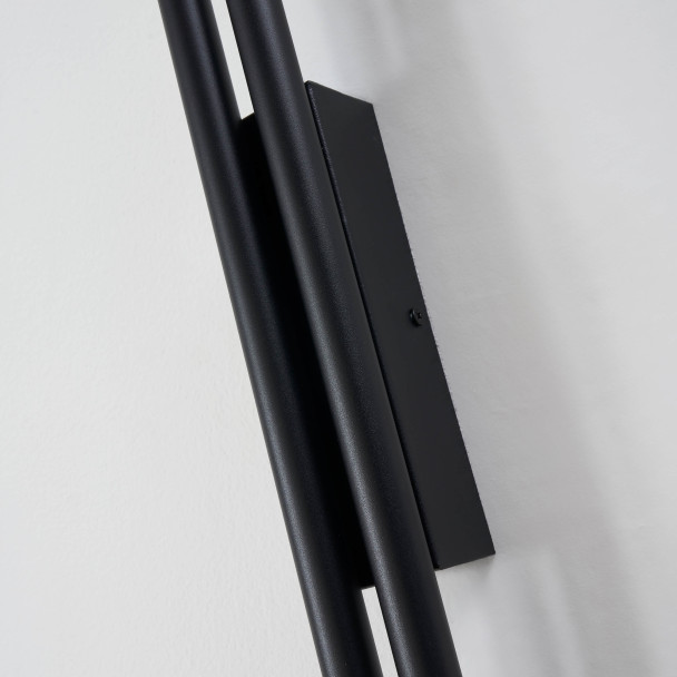 Aplique LED negra doble - Gali