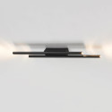 Aplique LED negra ambiente tenue - Gali